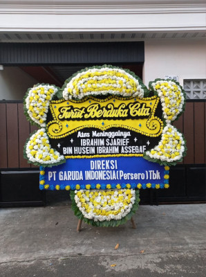 Papan Bunga Duka di Sudimoro