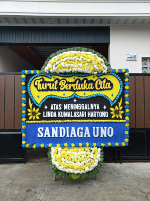 Papan Bunga Duka di Sudimoro